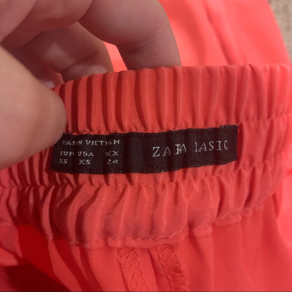 Zara basic coral lightweight dress pant - Picture 4 of 4